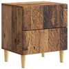 vidaXL Bedside Table Old Wood 43 x 34.5 x 48 cm Engineered Wood