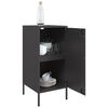 vidaXL Sideboard Black 36x39x79 cm Steel