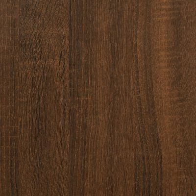 vidaXL Coffee Table Brown Oak 90x60x35 cm Engineered Wood