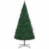 vidaXL Christmas Tree with Decorative String Lights Green 400 cm PVC