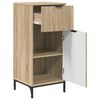 vidaXL Bathroom Cabinet Sonoma oak 39.5 x 36 x 88 cm Engineered wood