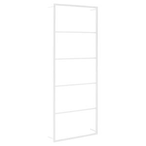 vidaXL Towel Rack White 45x10x115 cm Steel