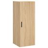 vidaXL Wall Mounted Cabinet Sonoma Oak 34.5x34x90 cm