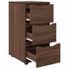 vidaXL Storage Cabinet Brown Oak 40 x 48 x 81 cm Engineered Wood