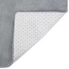 vidaXL Teddy Rug Grey 230x160 cm