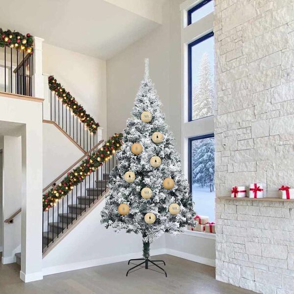 vidaXL Christmas Bauble Set 4 pcs Gold Plastic