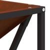 vidaXL Fire Pit Brown 80 x 80 x 40 cm Weathering Steel