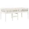vidaXL Children's Bed without Mattress White 80x200 cm Solid Wood Pine