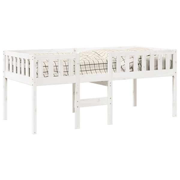 vidaXL Children's Bed without Mattress White 80x200 cm Solid Wood Pine