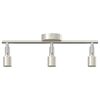 vidaXL Ceiling Spotlight Nickel 39 x 10.5 x 10.5 cm Steel