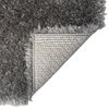 vidaXL High Pile Shaggy Rug Anthracite 80x150 cm 50 mm