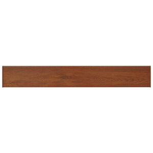vidaXL Window Sill Brown wood 140 x 20 x 4.5 cm PVC