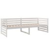 vidaXL Day Bed without Mattress White 80x200cm Solid Wood Pine