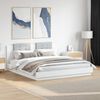 vidaXL Bed Frame without Mattress White 200x200cm