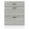 vidaXL Kitchen Base Cabinet Porto Grey Sonoma Engineered Wood