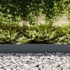 vidaXL Lawn Edging 10 pcs Anthracite 100 x 0.05 x 20 cm