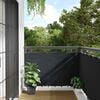 vidaXL Balcony Screen Oxford Fabric 90x600 cm Anthracite