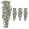vidaXL Artificial Ivy Bushes 4 pcs Variegated 90 cm