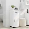 vidaXL Bathroom Cabinet White 30 x 35 x 80 cm Engineered wood & Metal