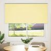 vidaXL Roller Blind Blackout Yellow 145x175 cm Fabric Width 141.6 cm Polyester