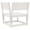 vidaXL 8 Piece Garden Lounge Set White Solid Wood Pine