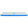 vidaXL Inflatable Gymnastics Mat with Pump 300x100x15 cm PVC Blue