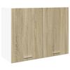 vidaXL Hanging Cabinet Lyon Sonoma Oak 80x31x60 cm Engineered Wood