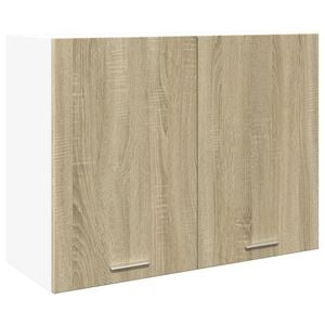 vidaXL Hanging Cabinet Lyon Sonoma Oak 80x31x60 cm Engineered Wood