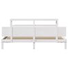vidaXL Bed Frame with Headboard without Mattress White 180x200 cm Super King