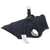 vidaXL Dog Coat Navy Blue L28