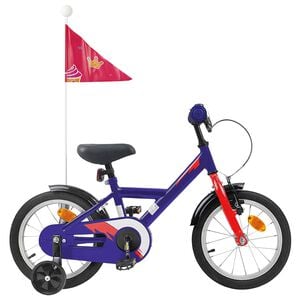 vidaXL Kids Bike 12'' for 2-4 Years Old Dark Blue
