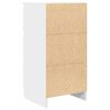 vidaXL Sideboard White 37.5x35x76 cm Engineered Wood