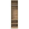 vidaXL Wardrobe Artisan Oak 50 x 50 x 200 cm Engineered Wood