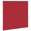 vidaXL Roller Blind Blackout Red 160x175 cm Fabric Width 156.6 cm Polyester