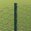 vidaXL Fence with Post Green 1.2 x 25 m Steel