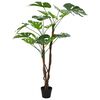 vidaXL Artificial Monstera Plant Green 70 x 16 x 130 cm