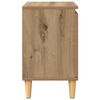 vidaXL Bedside Cabinet Artisan Oak 40 x 30 x 50 cm Engineered Wood