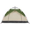 vidaXL Camping Tent Dome 2-Person Green Quick Release