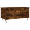 vidaXL Coffee Table Smoked Oak 90x44.5x45 cm Engineered Wood