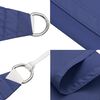 vidaXL Sunshade Sail Oxford Fabric Square 4x4 m Blue