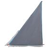vidaXL Tailgate Tent with Roof Blue 190 x 150 x 185 cm Taffeta