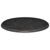 vidaXL Table Top Black &Oslash;60x2.5 cm Marble