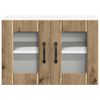 vidaXL Dishwasher Panel Lucca 2 pcs Artisan Oak 60 x 31 x 40 cm