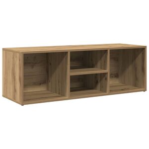 vidaXL Shoe Storage Bench Artisan Oak 102x35x35 cm Engineered Wood