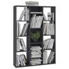 vidaXL Room Divider/Book Cabinet Grey 100x24x140 cm Engineered Wood