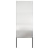 vidaXL Garden Privacy Screen Silver 50 x 140 cm Stainless steel