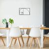 Homemania Wall Decoration Golden Ratio 53x35 cm Steel Black