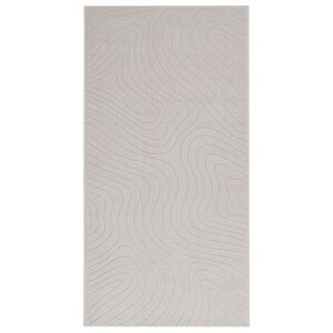 vidaXL Area Rugs Rectangular HUARTE Cream 150 x 80 cm Polyester