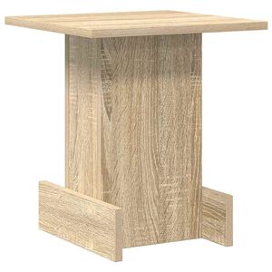 vidaXL End Table Sonoma Oak 35.5 x 35 x 40 cm Engineered Wood