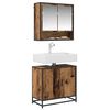 vidaXL Bathroom Sink Cabinet Old Wood 65 x 33 x 60 cm Engineered wood